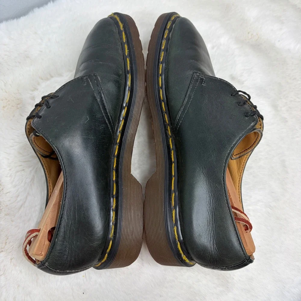 Dr. Martens 1461 Vintage Made in England Black Leather 3-Eye Oxford 5.5UK M7 W8
